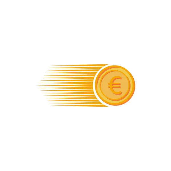 Sinais monetários bitcoin, dólar, iene, franco britânico, euro. Evolução financeira . — Vetor de Stock