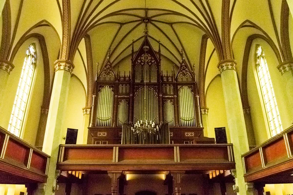 Kirche des heiligen Erlösers Orgeln — Stockfoto