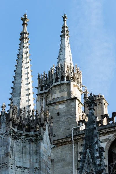 Torres de Spirelet de York Minster — Foto de Stock