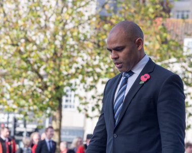 Marvin Rees Bristol Başkan anma Pazar G üzerinde