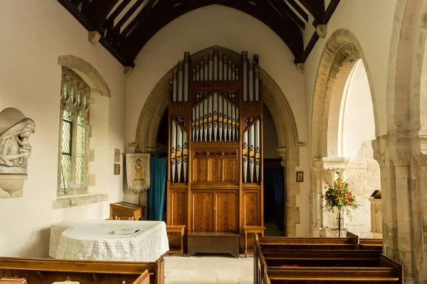 St Andrews kerk orgel — Stockfoto