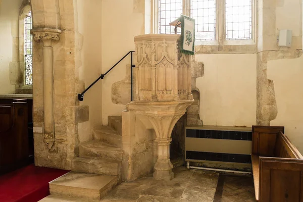 St Andrews Church Pulpit C — Stock Photo, Image