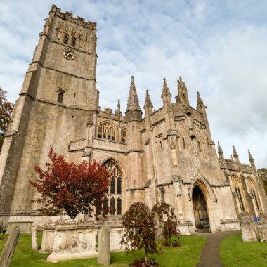 SS Peter ve Paul cemaat kilise Kuzey Cephe Northleach Ingiltere