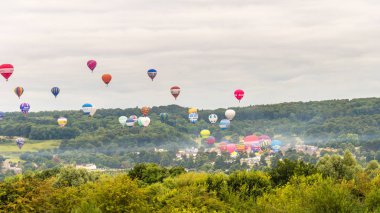Balon Bristol Balloon Fiesta 2016 A 'da sürüyor