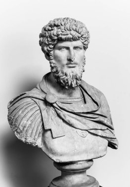 İmparator Lucius Verus mermer büstü