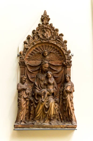 Altarpiece With The Virgin And Child And Saints — Stock Photo, Image