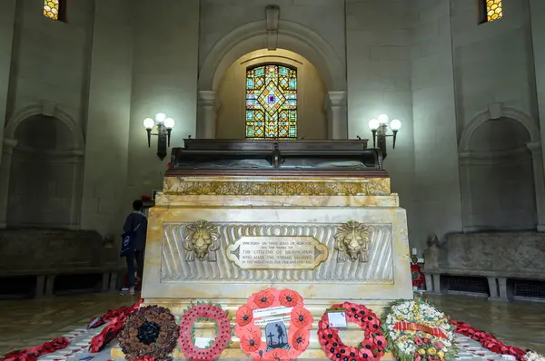 Крытый зал памяти Бирмингемского военного мемориала — стоковое фото