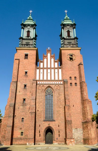 Poznan katedral Bazilikası St Peter ve Paul West cephe