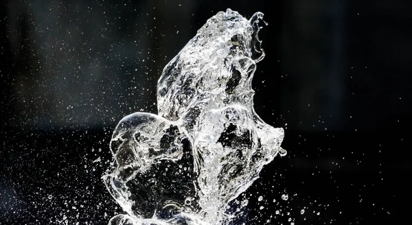 물 스플래시 효과 B — 스톡 사진