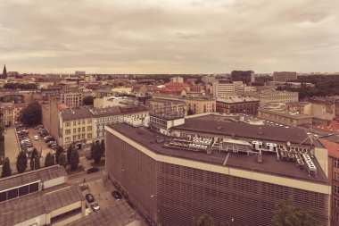 Poznan Cityscape Kuzey Batı görünümü