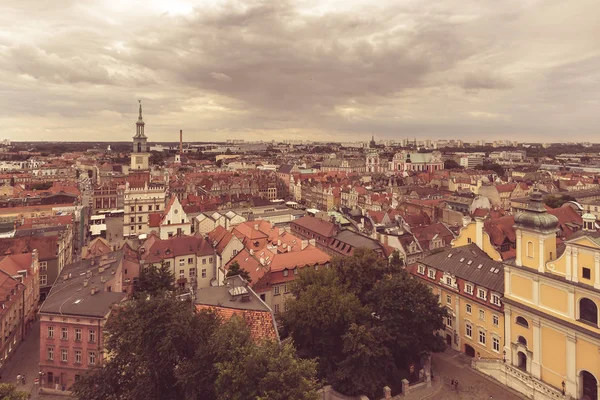 Poznan városkép East View — Stock Fotó