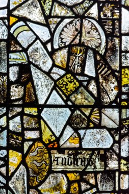 St Andrews Kilisesi cam içinde kalan fırsatımdı pencere eşiği lekeli