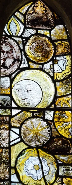 St Andrews Kilisesi vitray aydaki adam — Stok fotoğraf