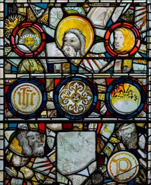 Vitray St John Şapel b 5 kapatın