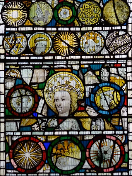 Vitray St John Şapel b 7 kapatın