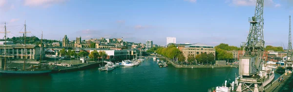 Panorama del porto di Bristol — Foto Stock