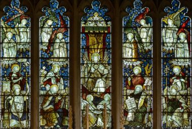 Tüm azizler Kilisesi vitray A
