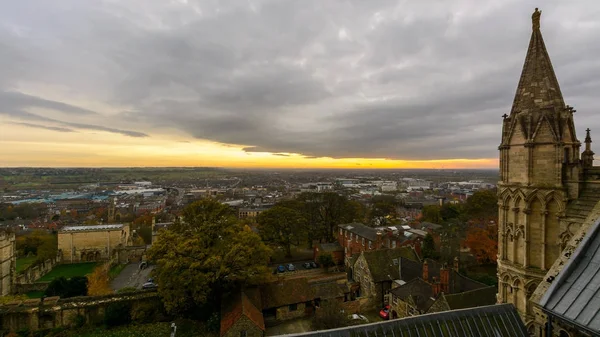 Vista sur de Lincoln, Inglaterra — Foto de Stock