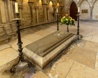 Robert Grosseteste kabirde Lincoln Cathedral