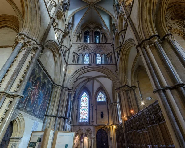 Transepto Noreste en la Catedral de Lincoln — Foto de Stock