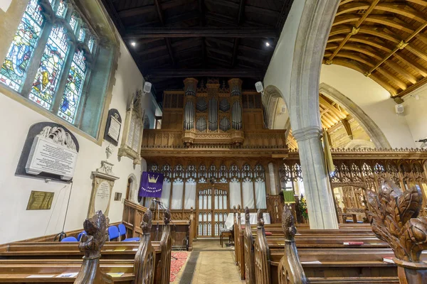 All Saints Church Organ — Fotografie, imagine de stoc