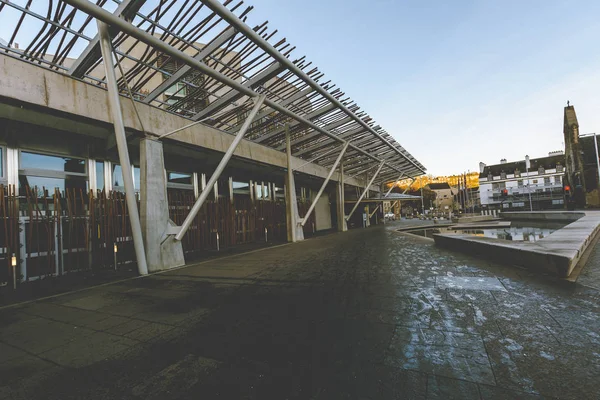 Edifício do Parlamento Escocês — Fotografia de Stock