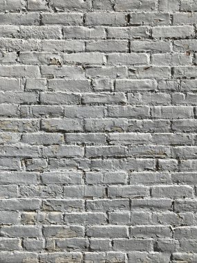 Beyaz tuğla duvar dokusu. Arka plan ve ayrıntıları.