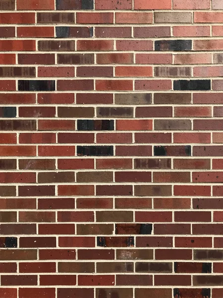 Texture del muro di mattoni rossi. Contesto e dettagli . — Foto Stock