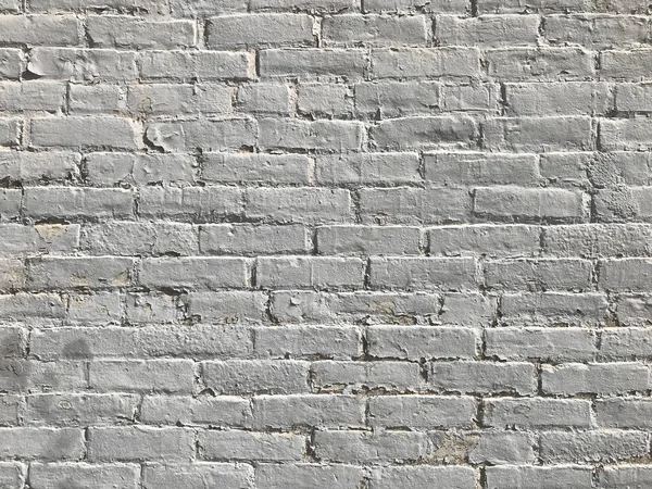 Texture of white brick wall. Background and detail. — Stock Photo, Image