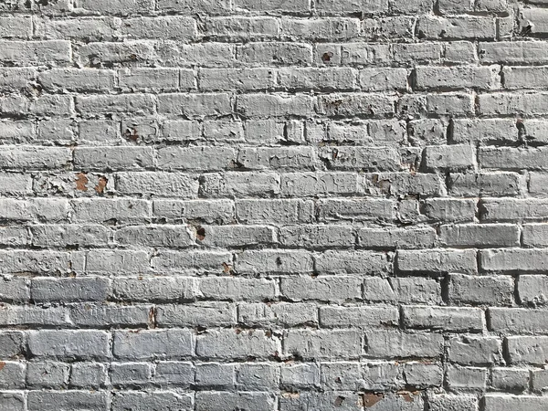 Fehér tégla fal textúra. Háttér és a részletek. — Stock Fotó