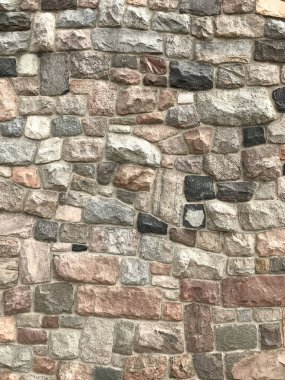 Granit duvar dokusu. Arka plan ve ayrıntıları.