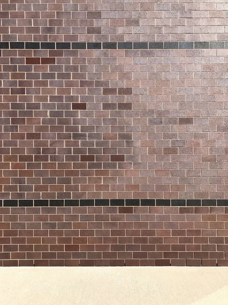 Het patroon van rode bakstenen muur. Achtergrond en stedelijke detail. — Stockfoto