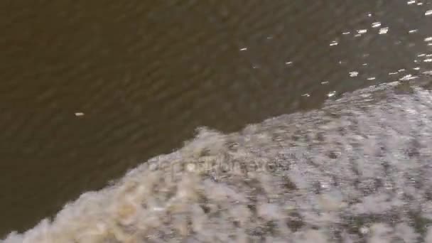 Vagues de paquebot de croisière 