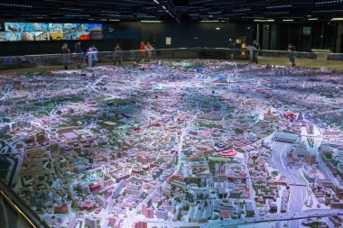 Moskova 'nın etkileşimli 3D şehir modeli