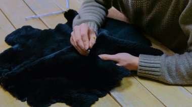 Beaver ile çalışma Skinner kürk deri