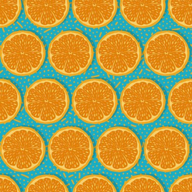 Portakallı kusursuz desen