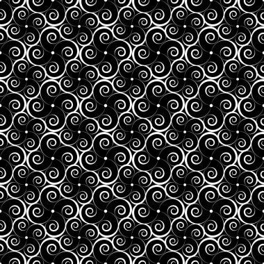 tek renkli kesintisiz vektör bukleler