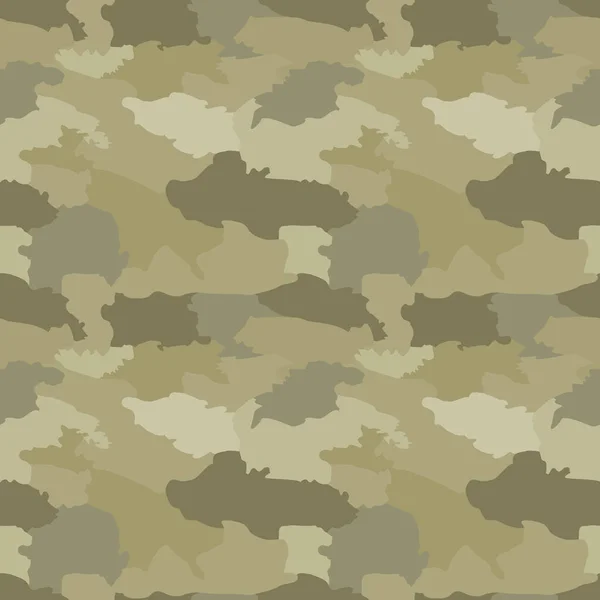 Kamouflage militära bakgrund. — Stock vektor