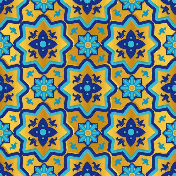 アラビア語のシームレス パターン — ストックベクタ