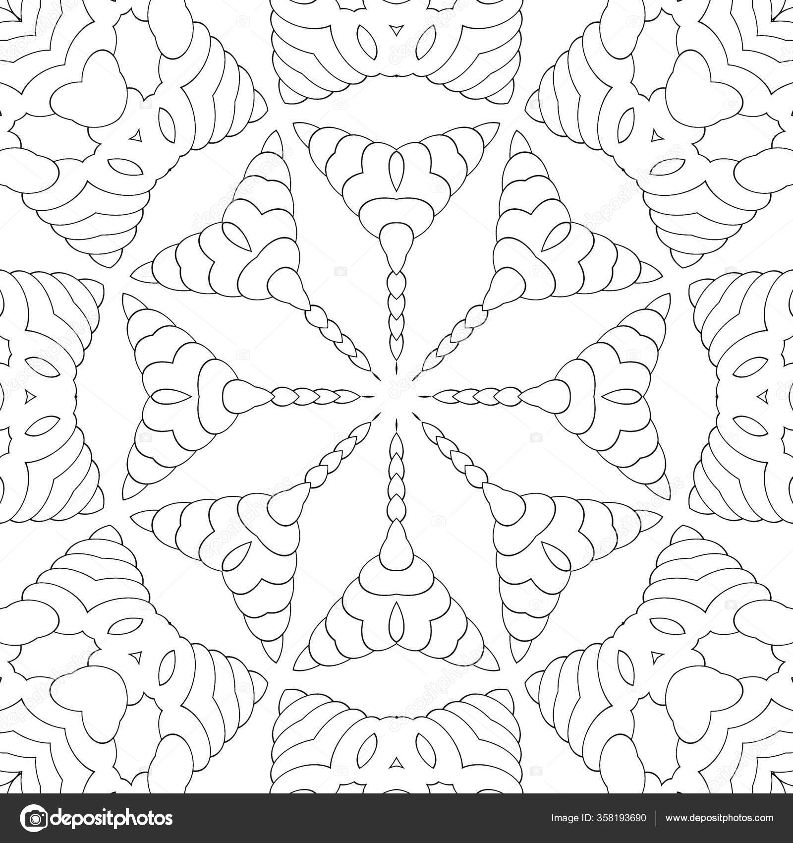 coloring pages of simple patterns