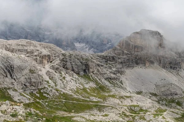 Dolomiterna Alperna, berg, sommar, Italien — Stockfoto