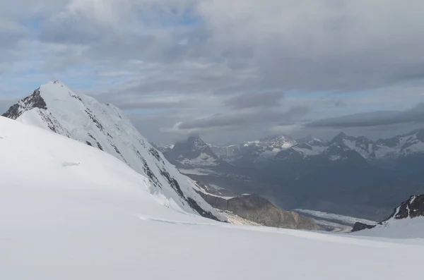 Alpen Berglandschaft, Spitze Europas Schweiz — Stockfoto