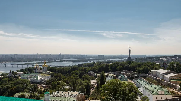 Kiev, Ukraine, panoramic city view — Stock Photo, Image