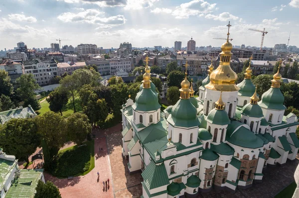 Kiev, Ucrânia, vista panorâmica da cidade — Fotografia de Stock