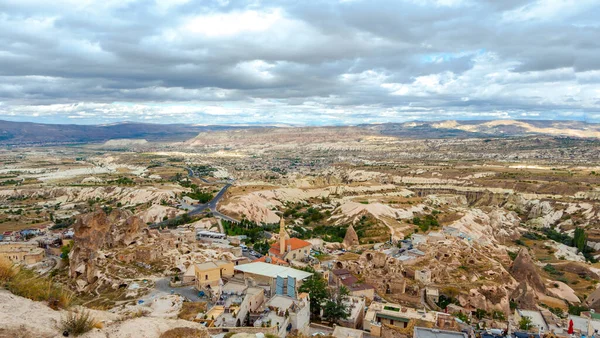 Güvercin Vadisi Kapadokya'nın, Türkiye'de kaya oluşumları — Stok fotoğraf