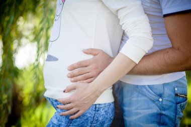 Karın açık havada