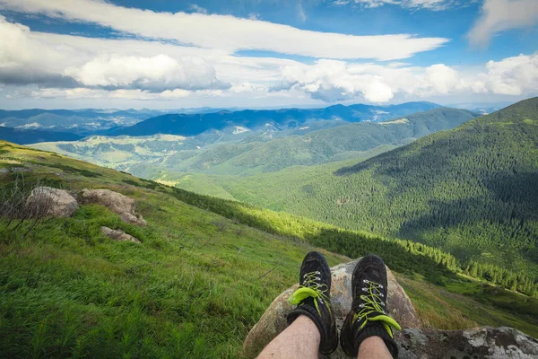 Dağ çizmeleri güzel Wiev Doğa