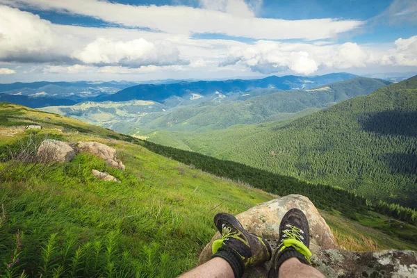 Dağ çizmeleri güzel Wiev Doğa
