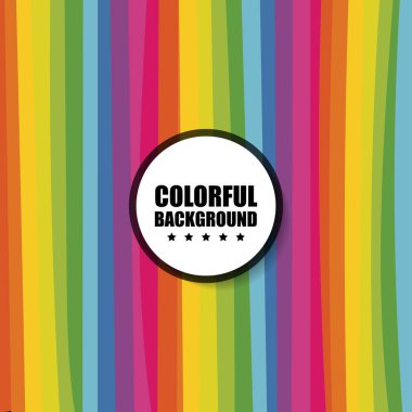 Çizgili renkli arka plan. Gökkuşağı kavramı. Vektör