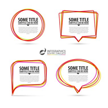 Modern Infographic öğeleri. Sunu şablonu. Vektör